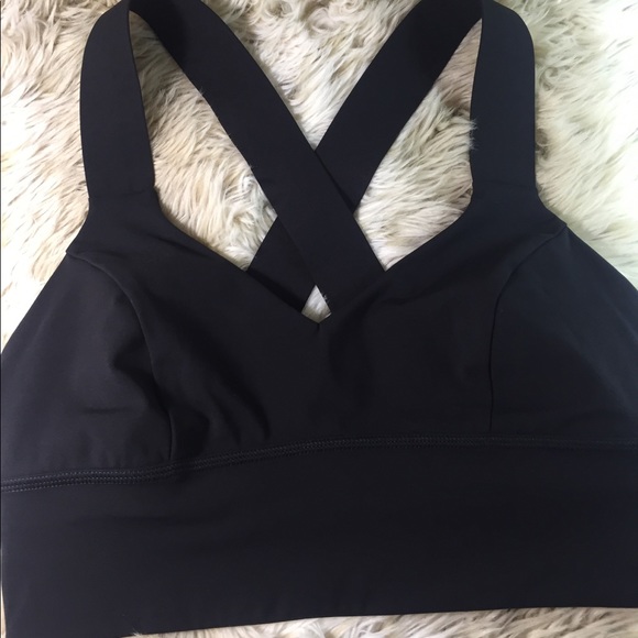 Lululemon black sports racerback sports bra 6 - Picture 3 of 5